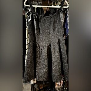 Elegant Black Lace Skirt